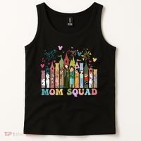 Mom Squad Diz Nee Mama Mothers Day Gift Mom Magic Kingdom Tank Top thumb 2