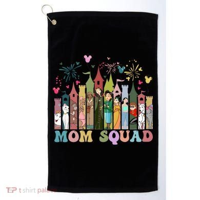 Mom Squad Diz Nee Mama Mothers Day Gift Mom Magic Kingdom Golf Towel
