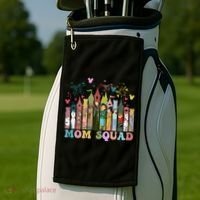 Mom Squad Diz Nee Mama Mothers Day Gift Mom Magic Kingdom Golf Towel thumb 2