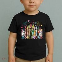 Mom Squad Diz Nee Mama Mothers Day Gift Mom Magic Kingdom Toddler T-Shirt thumb 2