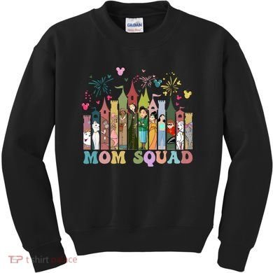 Mom Squad Diz Nee Mama Mothers Day Gift Mom Magic Kingdom Kids Sweatshirt