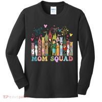 Mom Squad Diz Nee Mama Mothers Day Gift Mom Magic Kingdom Kids Long Sleeve Shirt thumb 0
