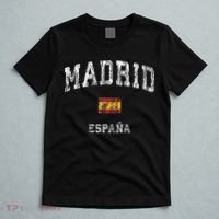 Madrid Spain Espana Vintage Athletic Sports T-Shirt thumb 5