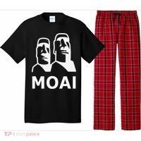 Moai Statues Easter Island Heads Polynesia Pajama Set thumb 0