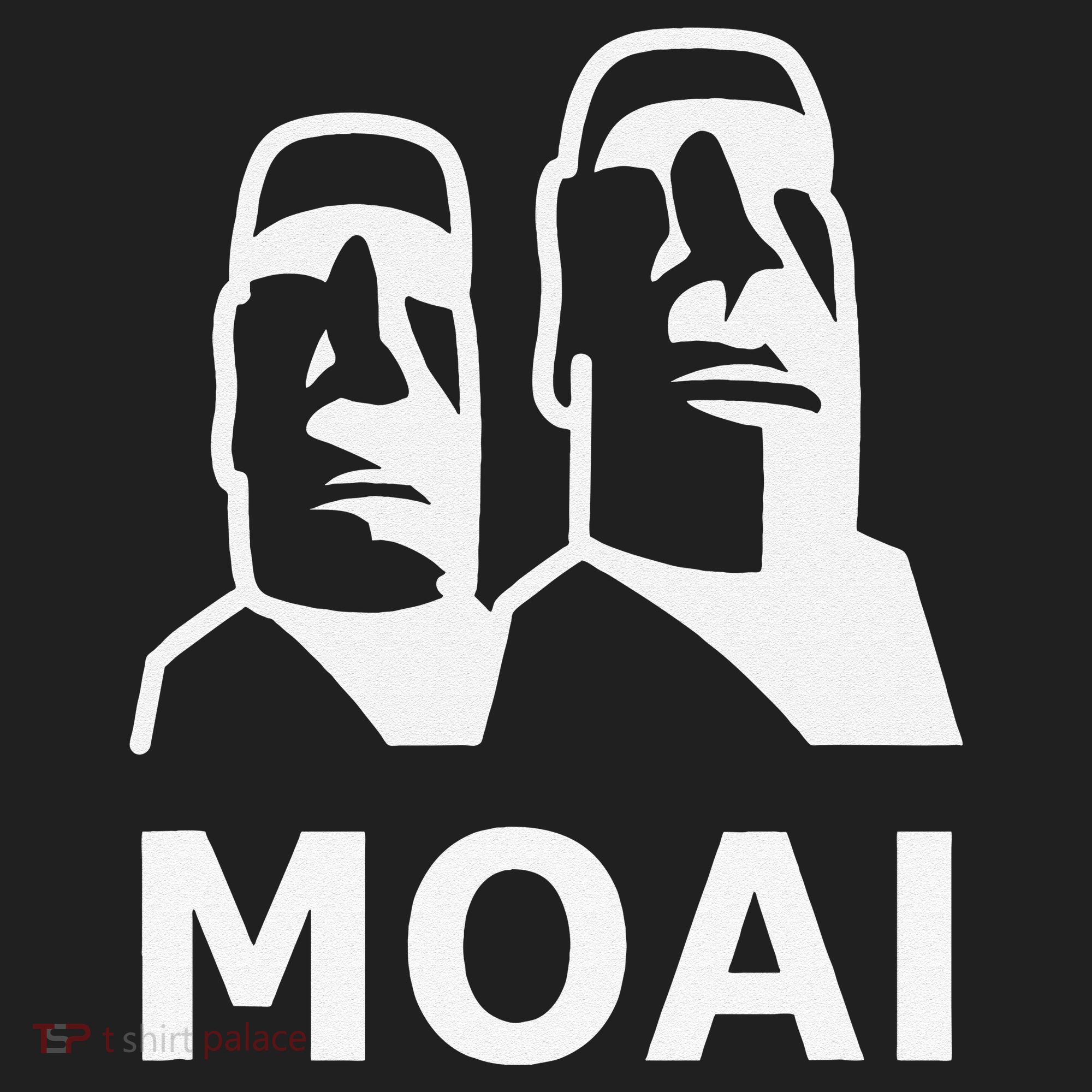 Moai Statues Easter Island Heads Polynesia Golf Towel