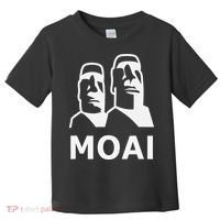 Moai Statues Easter Island Heads Polynesia Toddler T-Shirt thumb 0