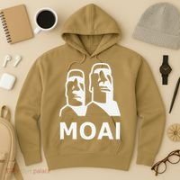 Moai Statues Easter Island Heads Polynesia Hoodie thumb 3