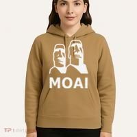 Moai Statues Easter Island Heads Polynesia Hoodie thumb 5
