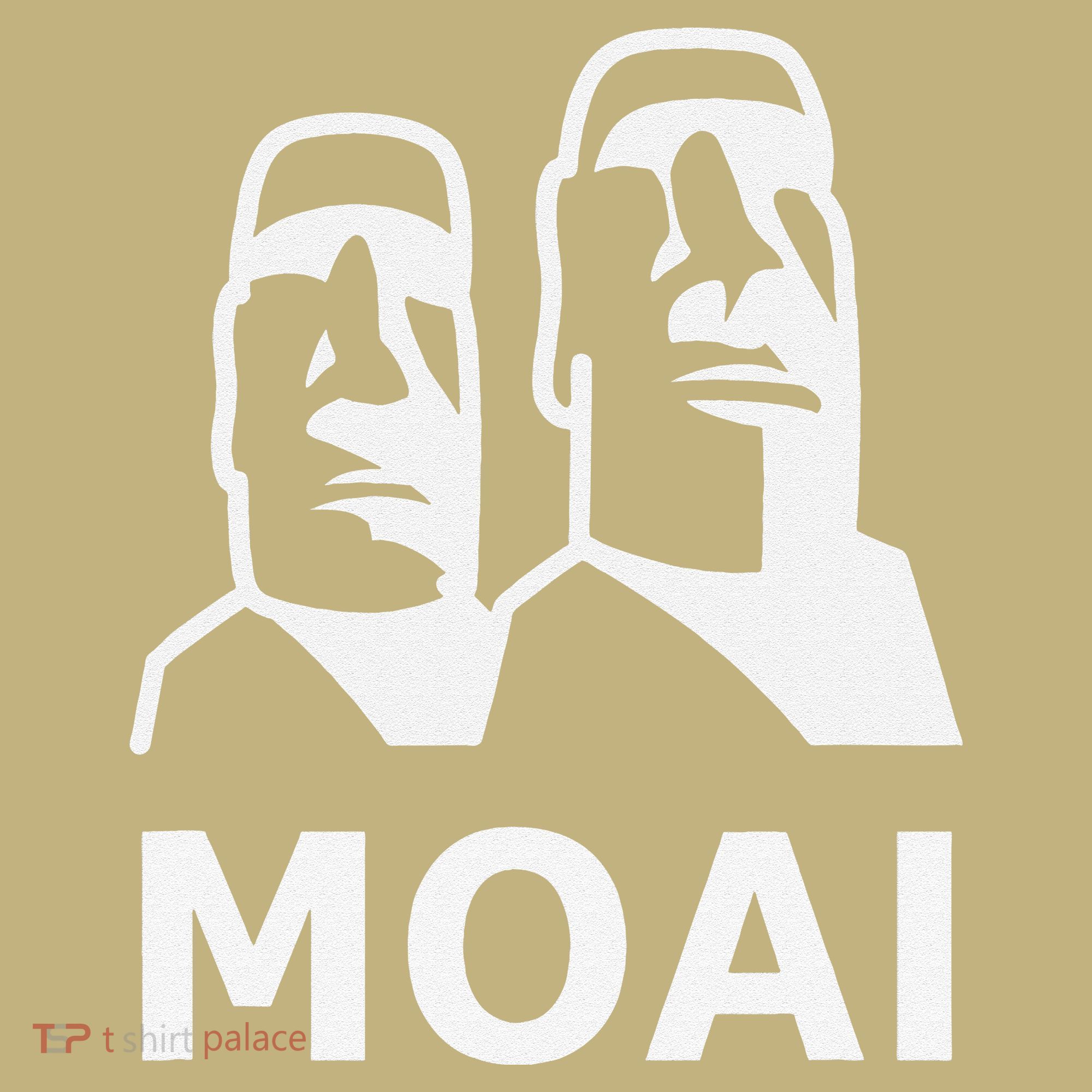 Moai Statues Easter Island Heads Polynesia Long Sleeve Shirt