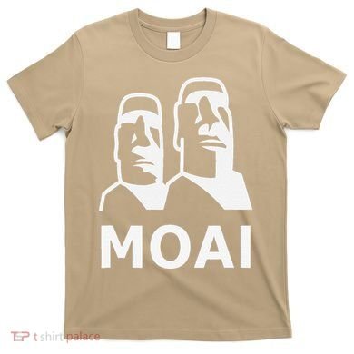 Moai Statues Easter Island Heads Polynesia T-Shirt