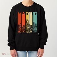 Madrid Spain Espana Barcelona Catalonia Spanish Retro Basque Women's Sweatshirt thumb 0