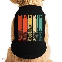 Madrid Spain Espana Barcelona Catalonia Spanish Retro Basque Doggie Tank thumb 0