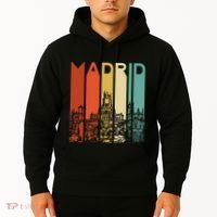 Madrid Spain Espana Barcelona Catalonia Spanish Retro Basque Hoodie thumb 2