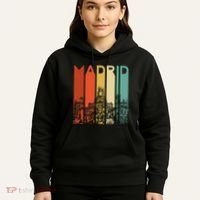 Madrid Spain Espana Barcelona Catalonia Spanish Retro Basque Hoodie thumb 5