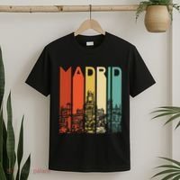 Madrid Spain Espana Barcelona Catalonia Spanish Retro Basque T-Shirt thumb 2