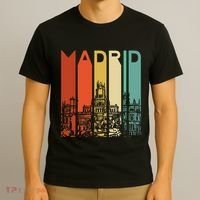 Madrid Spain Espana Barcelona Catalonia Spanish Retro Basque T-Shirt thumb 3