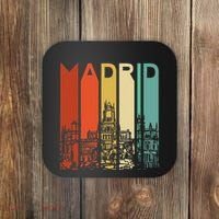 Madrid Spain Espana Barcelona Catalonia Spanish Retro Basque Coaster thumb 0