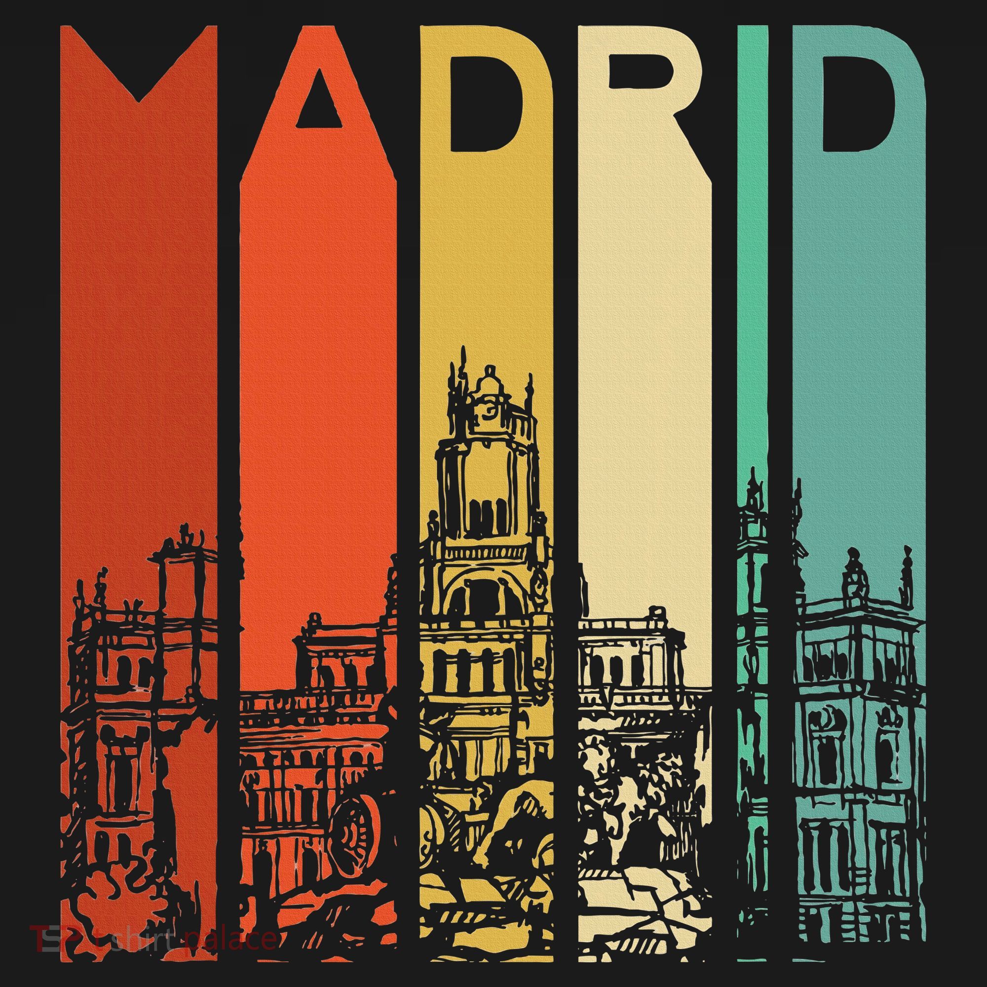 Madrid Spain Espana Barcelona Catalonia Spanish Retro Basque Women's Hoodie