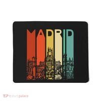 Madrid Spain Espana Barcelona Catalonia Spanish Retro Basque Mousepad thumb 0