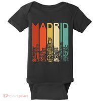 Madrid Spain Espana Barcelona Catalonia Spanish Retro Basque Baby Bodysuit thumb 0