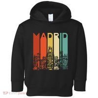 Madrid Spain Espana Barcelona Catalonia Spanish Retro Basque Toddler Hoodie thumb 0