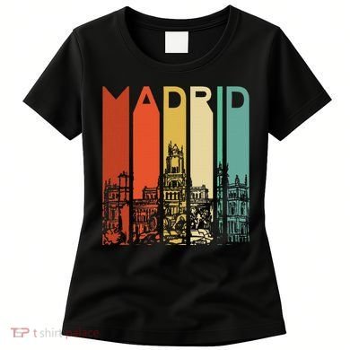 Madrid Spain Espana Barcelona Catalonia Spanish Retro Basque Women's T-Shirt