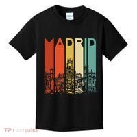 Madrid Spain Espana Barcelona Catalonia Spanish Retro Basque Kids T-Shirt thumb 0