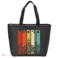 Madrid Spain Espana Barcelona Catalonia Spanish Retro Basque Tote Bag thumb 0