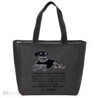 Miniature Schnauzer Funny Gift Tote Bag thumb 0