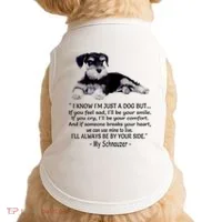 Miniature Schnauzer Funny Gift Doggie Tank thumb 0