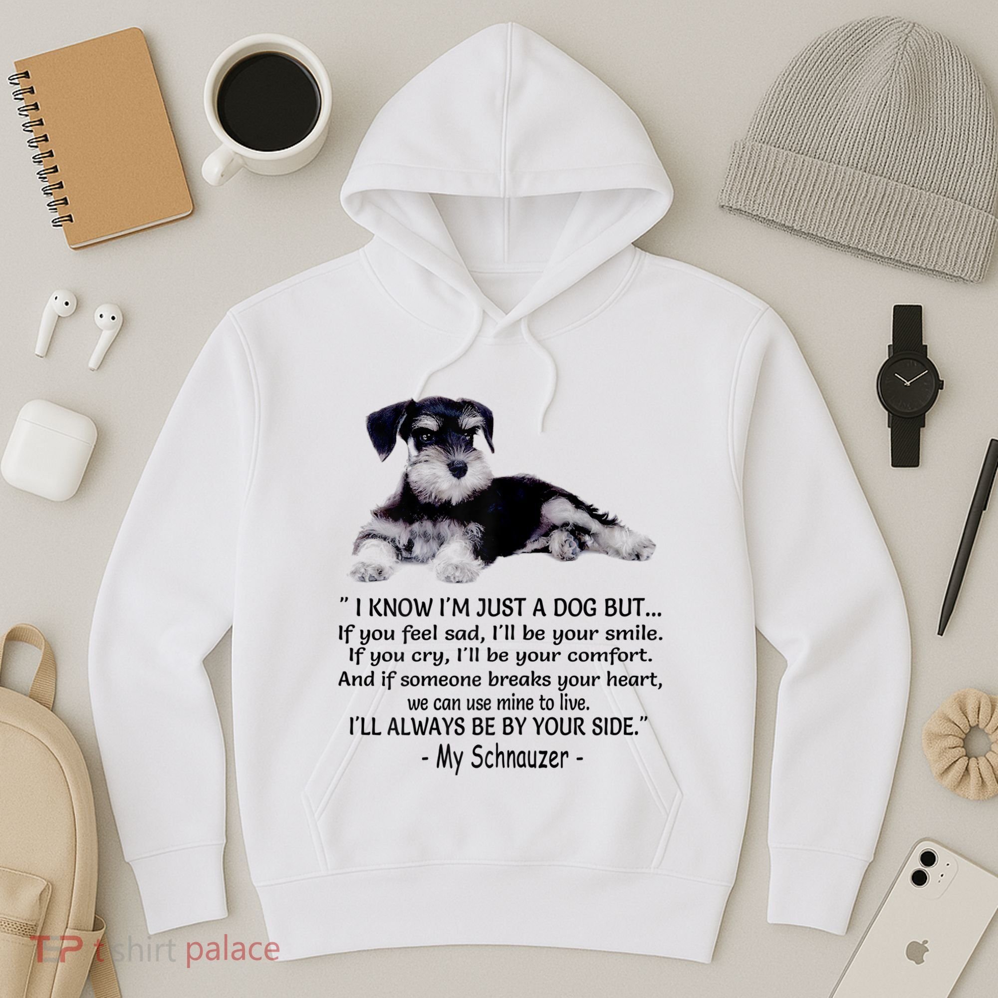 Miniature Schnauzer Funny Gift Hoodie
