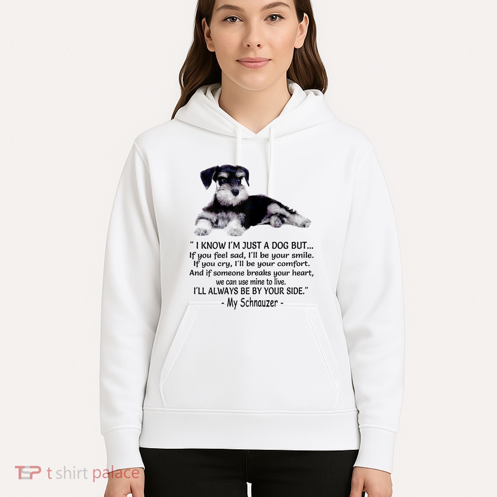 Miniature Schnauzer Funny Gift Hoodie