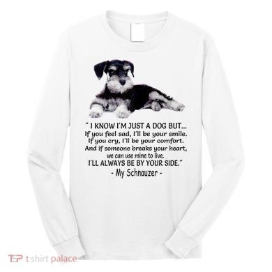 Miniature Schnauzer Funny Gift Long Sleeve Shirt