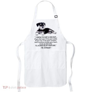 Miniature Schnauzer Funny Gift Apron