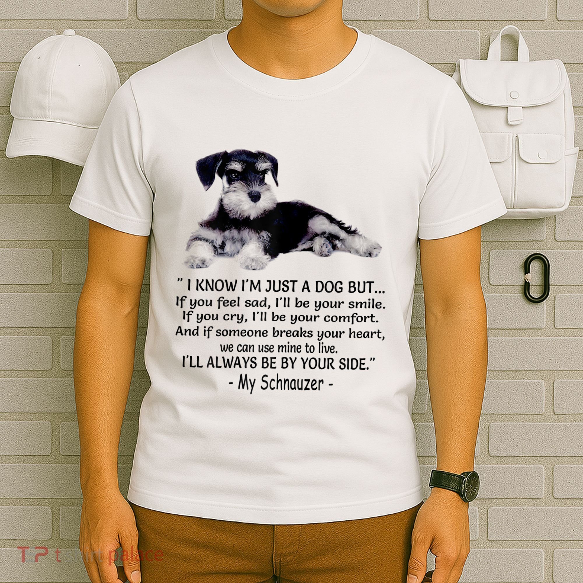 Miniature Schnauzer Funny Gift T-Shirt