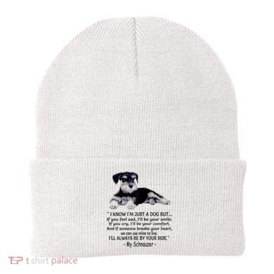 Miniature Schnauzer Funny Gift Beanie