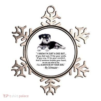 Miniature Schnauzer Funny Gift Ornament