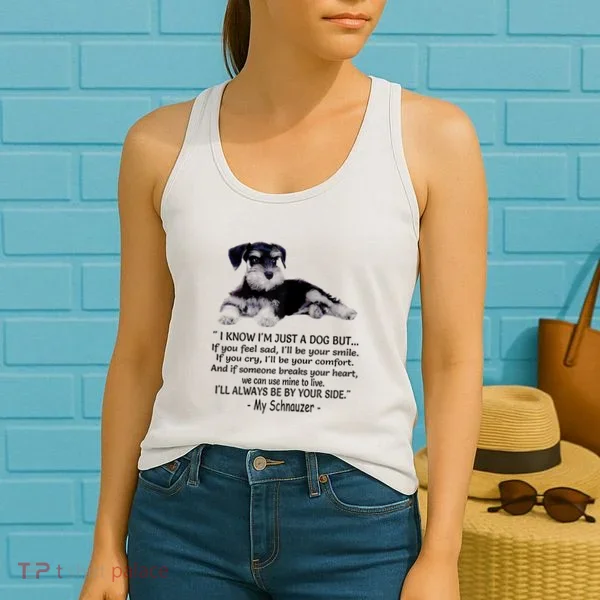 Miniature Schnauzer Funny Gift Women's Tank Top