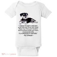 Miniature Schnauzer Funny Gift Baby Bodysuit thumb 0