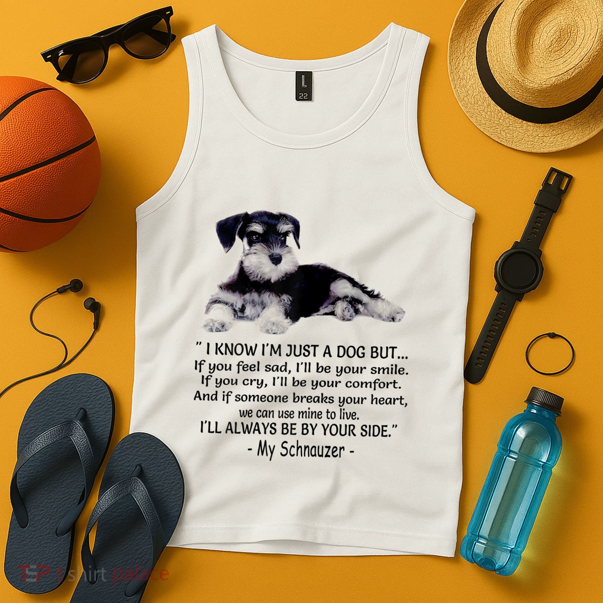 Miniature Schnauzer Funny Gift Tank Top