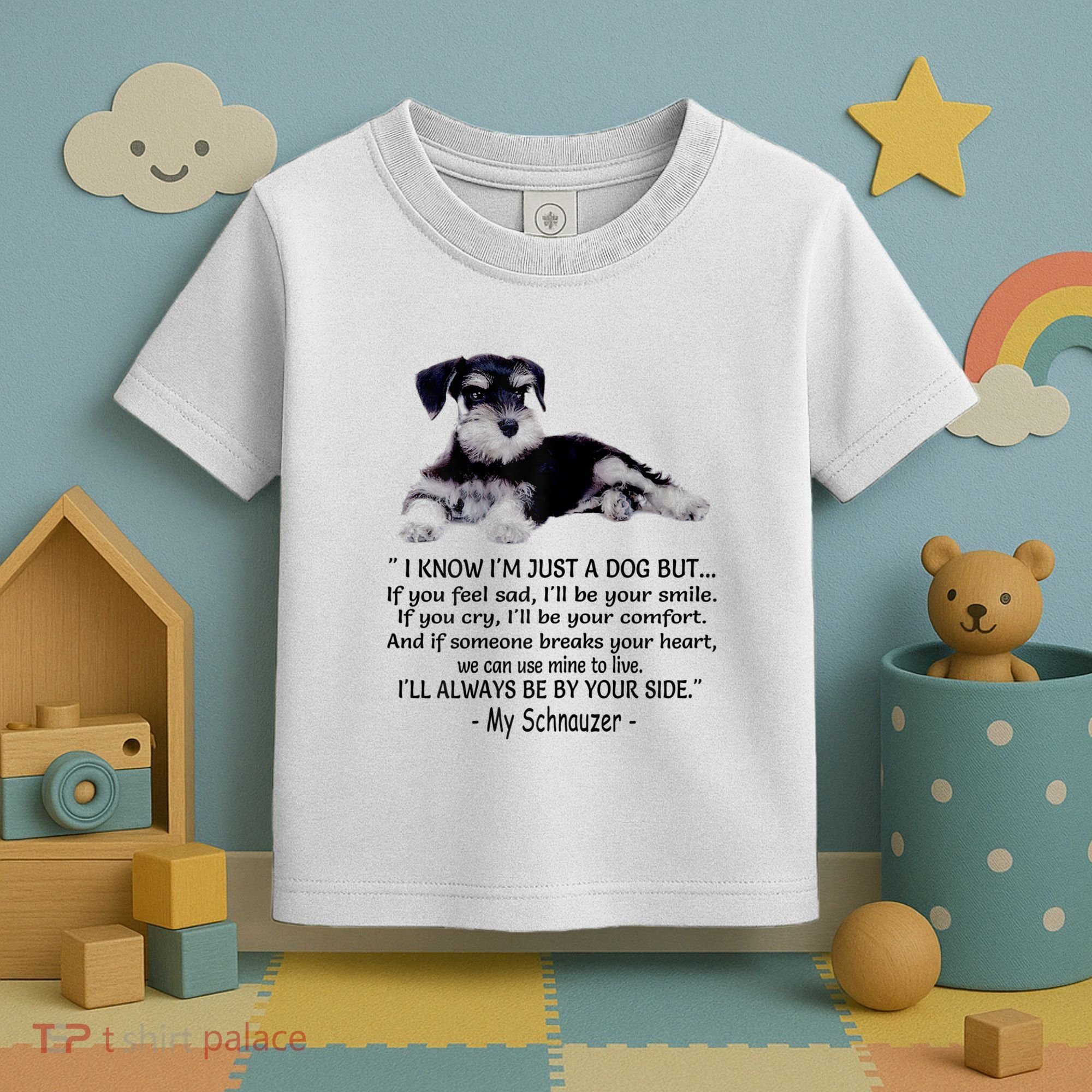 Miniature Schnauzer Funny Gift Toddler T-Shirt