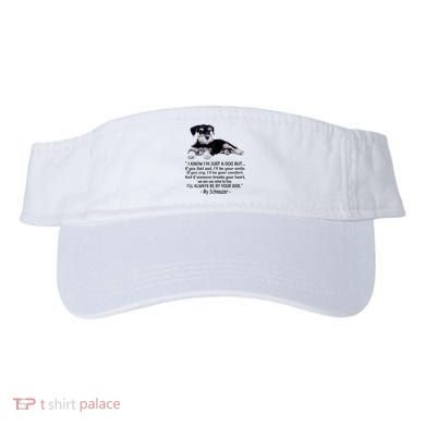 Miniature Schnauzer Funny Gift Visor