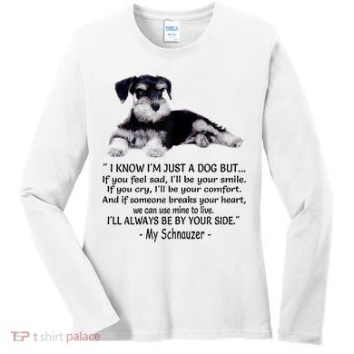 Miniature Schnauzer Funny Gift Women's Long Sleeve Shirt