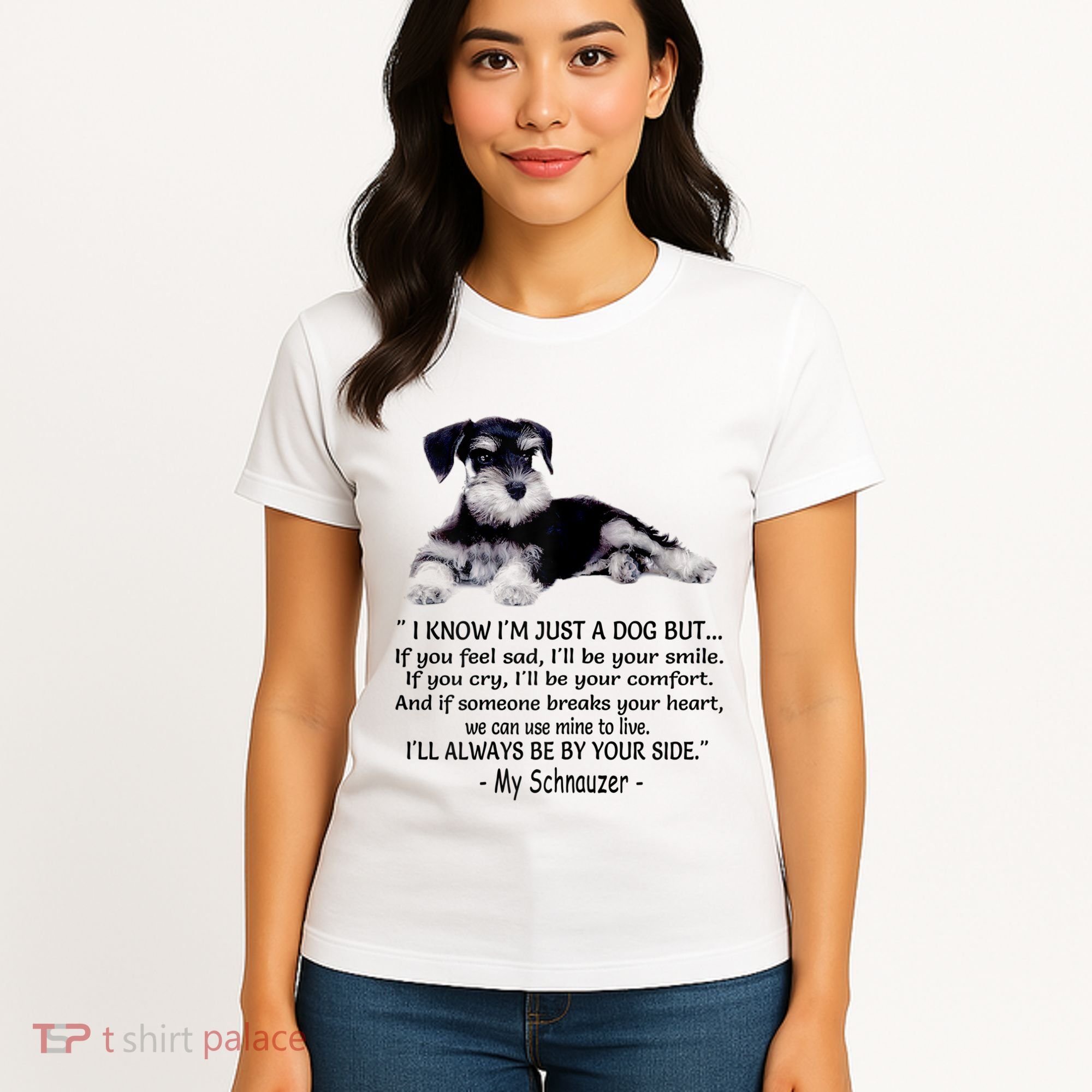 Miniature Schnauzer Funny Gift Women's T-Shirt