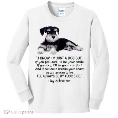Miniature Schnauzer Funny Gift Kids Long Sleeve Shirt