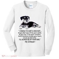 Miniature Schnauzer Funny Gift Kids Long Sleeve Shirt thumb 0