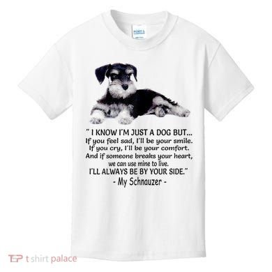 Miniature Schnauzer Funny Gift Kids T-Shirt