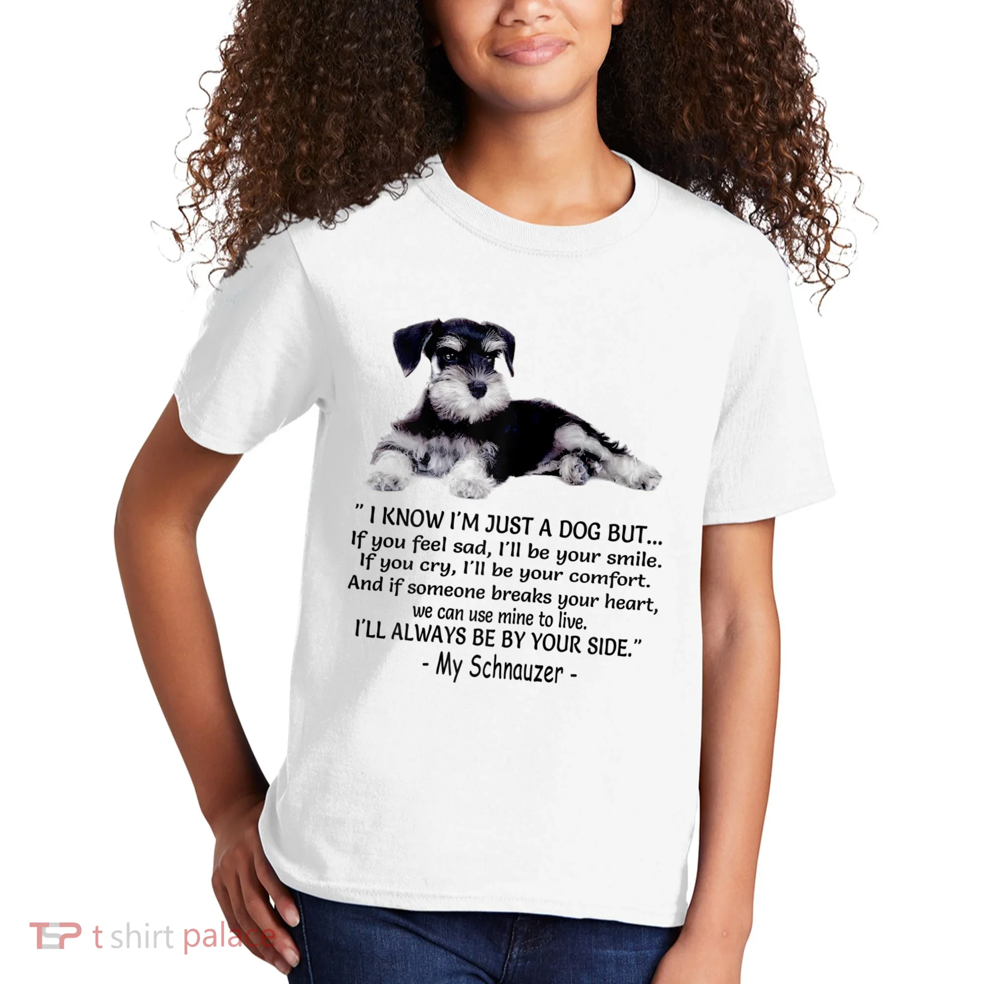 Miniature Schnauzer Funny Gift Kids T-Shirt
