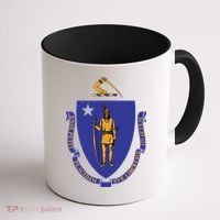 Massachusetts State Flag Us State Flag Coffee Mug thumb 1