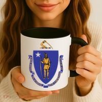 Massachusetts State Flag Us State Flag Coffee Mug thumb 3